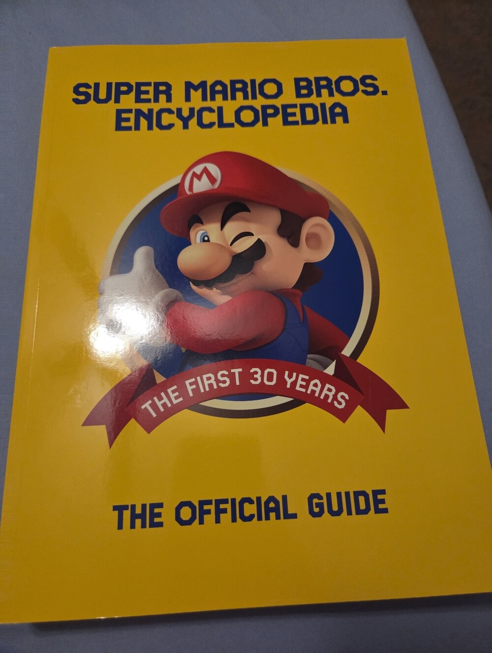Nintendo Super Mario Bros. Encyclopedia - Yellow Cover